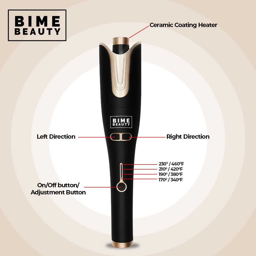 Curl Me Perfection Automatic Hair Curler New Era Fashion LLc