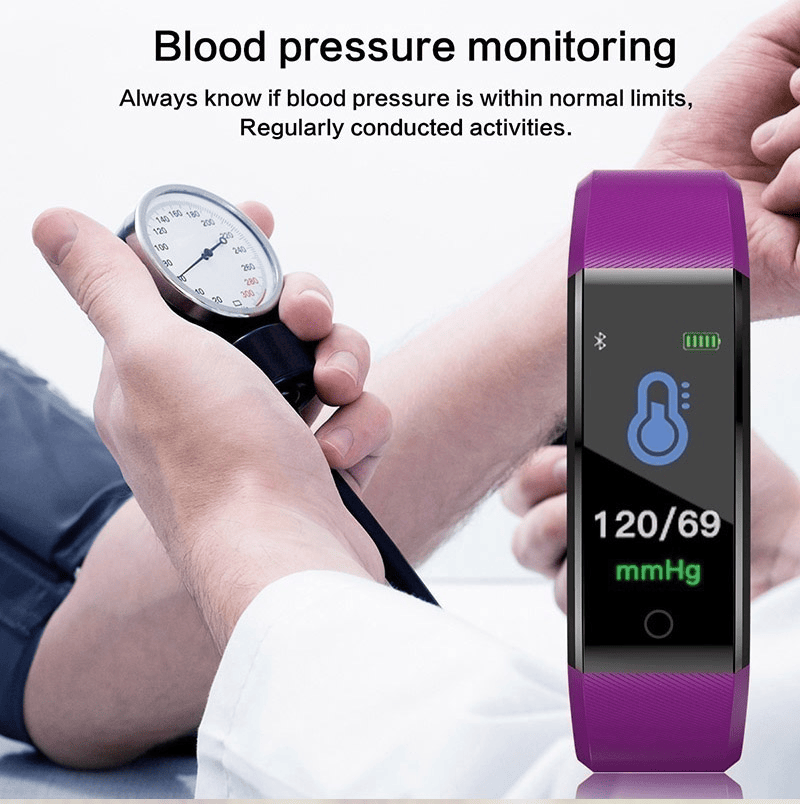 Fitness Smart Watch Activity Tracker Heart Rate For Women Men Oxygen BP Monitor New Era Fashion LLc