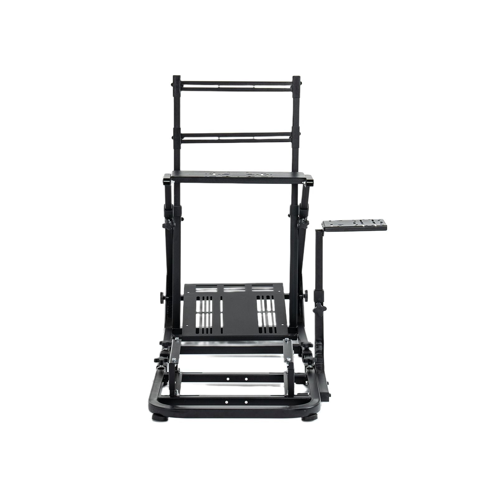 Enhanced and stable racing wheel cockpit, compatible with Fanatec, PXN, Thrustmaster, and Logitech adjustable driving simulators, excluding handbrake, pedals, and monitor -No self pick up New Era Fashion LLc