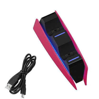Dual Fast Charger for PS5 Wireless Controller USB Type-C Charging Cradle Dock Station for Sony PS5 Joystick Gamepad New New Era Fashion LLc