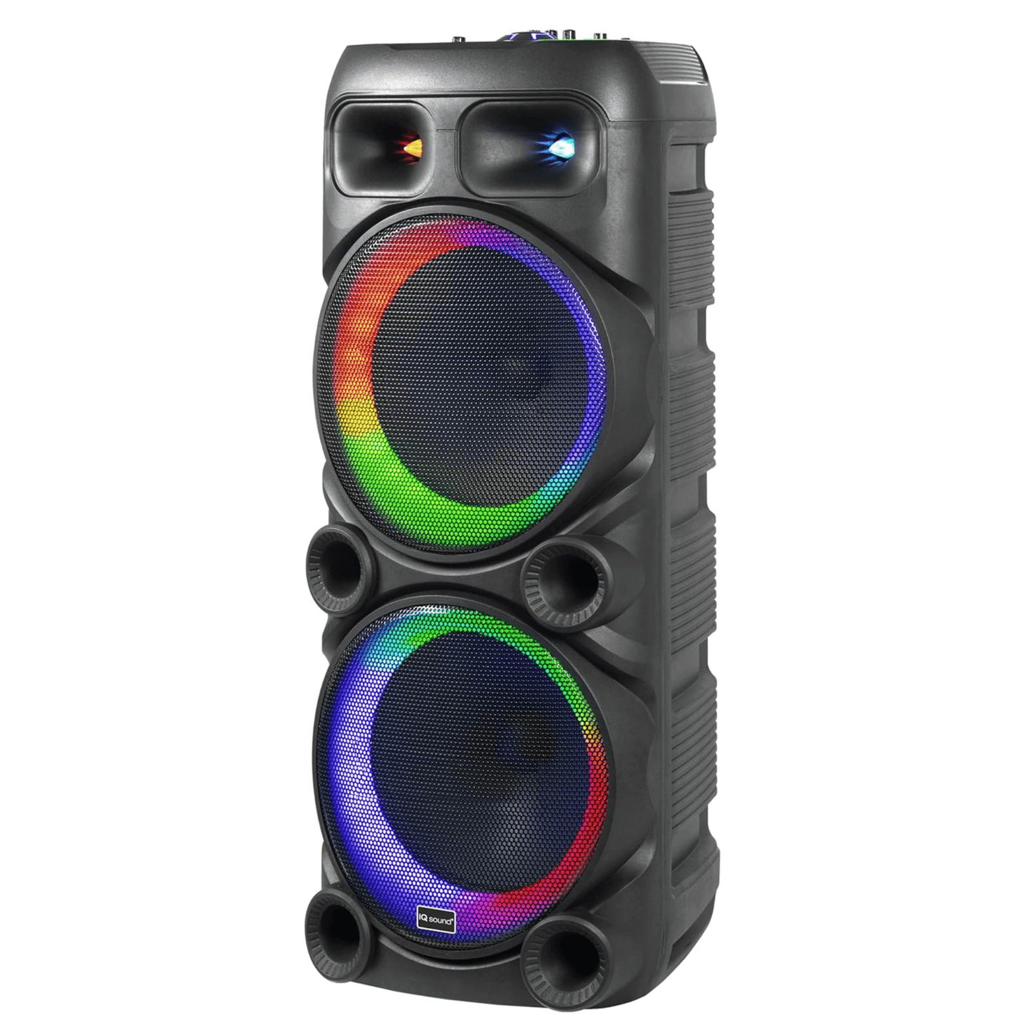 IQ Sound 2x12-Inch Portable Bluetooth Party Speaker New Era Fashion LLc