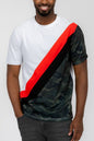 SHORT SLEEVE CAMO COLOR BLOCK TSHIRT New Era Fashion LLc