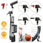 Mini Bike Pump Portable Bicycle Tire Inflator Ball Air Pump w/ Mount Frame For Mountain Road Bike New Era Fashion LLc