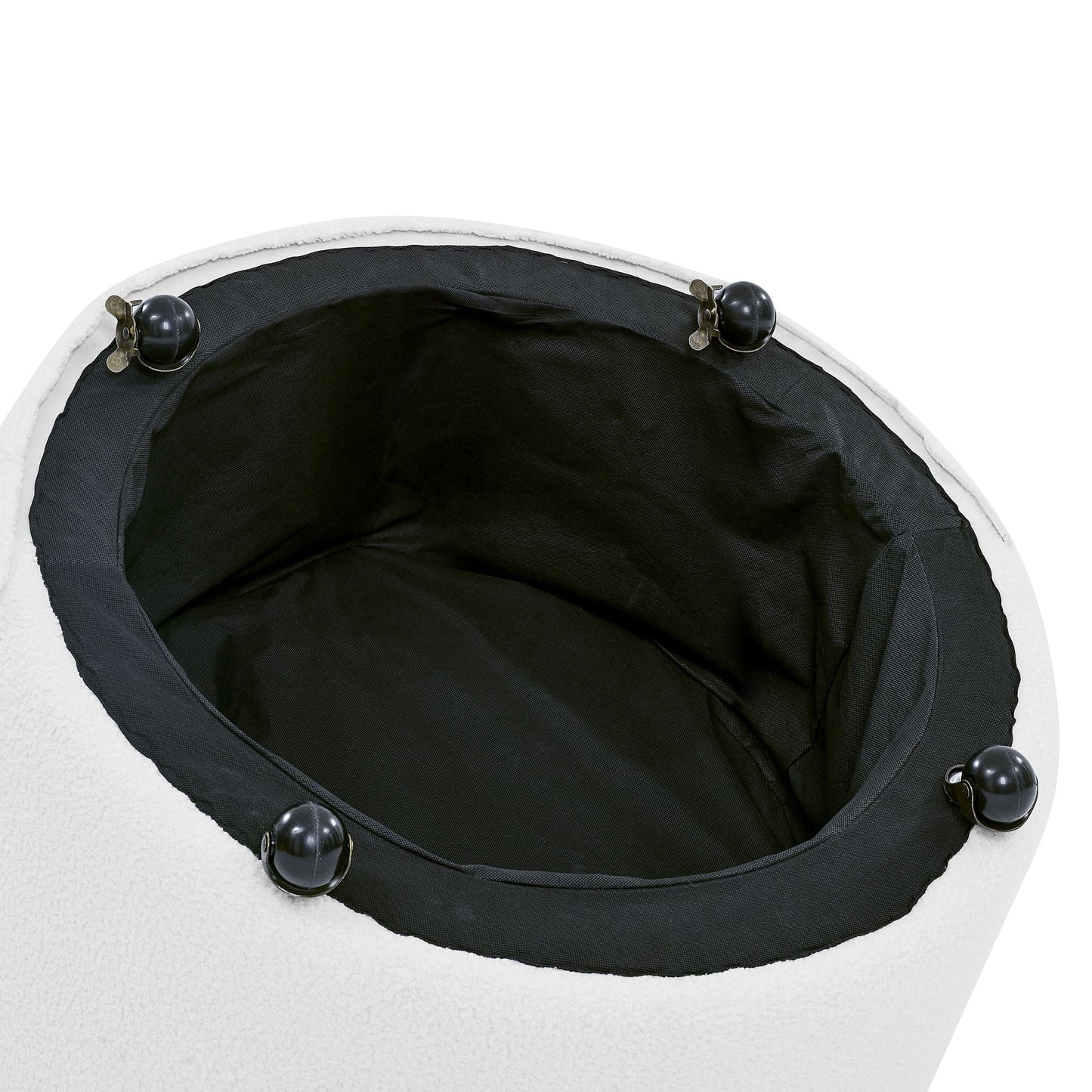Velvet Upholstered Swivel Chair for Living Room, with Button Tufted Design and Movable Wheels, Including 3 Pillows New Era Fashion LLc