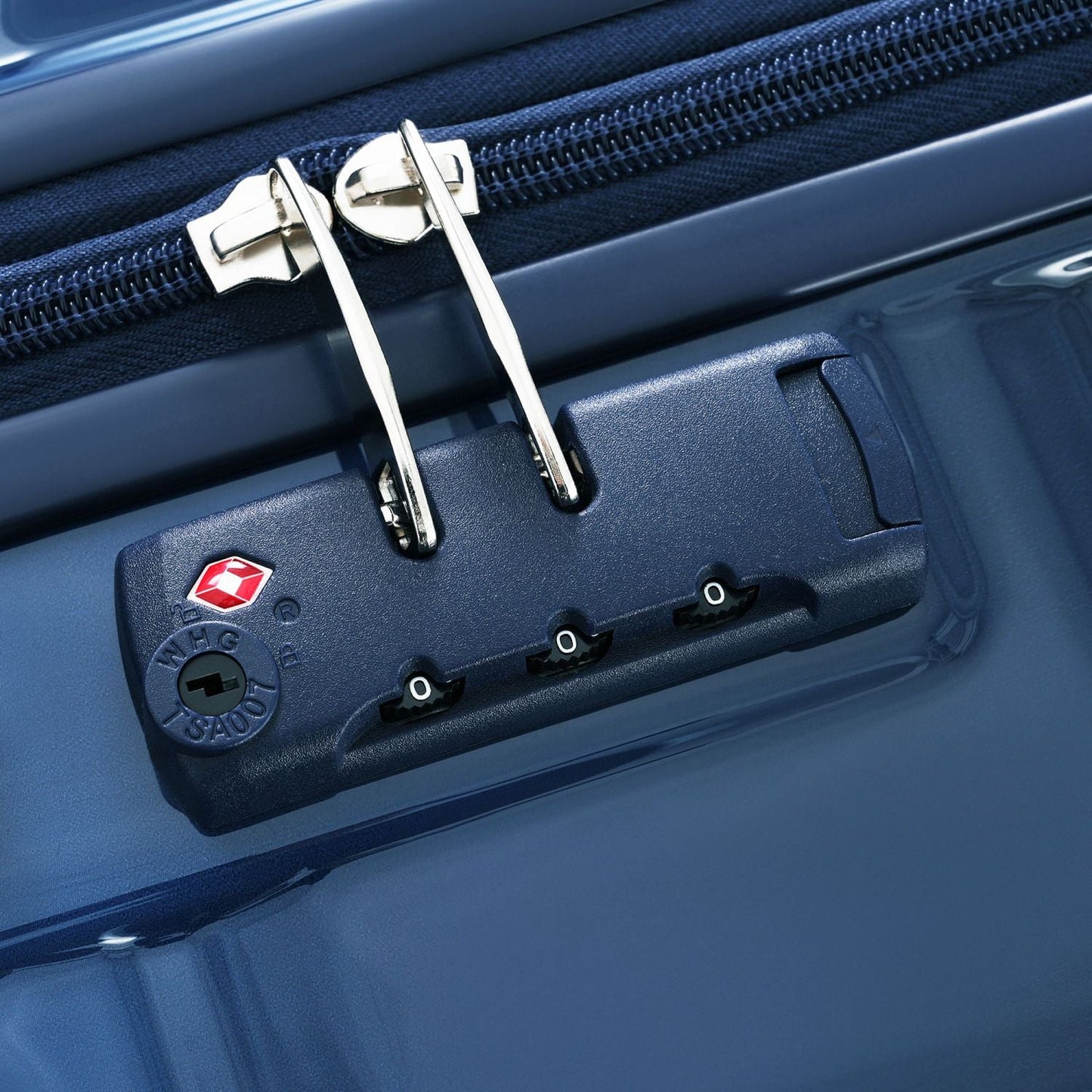 Luggage Set of 3, 20-inch with USB Port, Airline Certified Carry-on Luggage , ABS+PC Hard Shell Luggage with Spinner Wheels, Gradient Blue New Era Fashion LLc