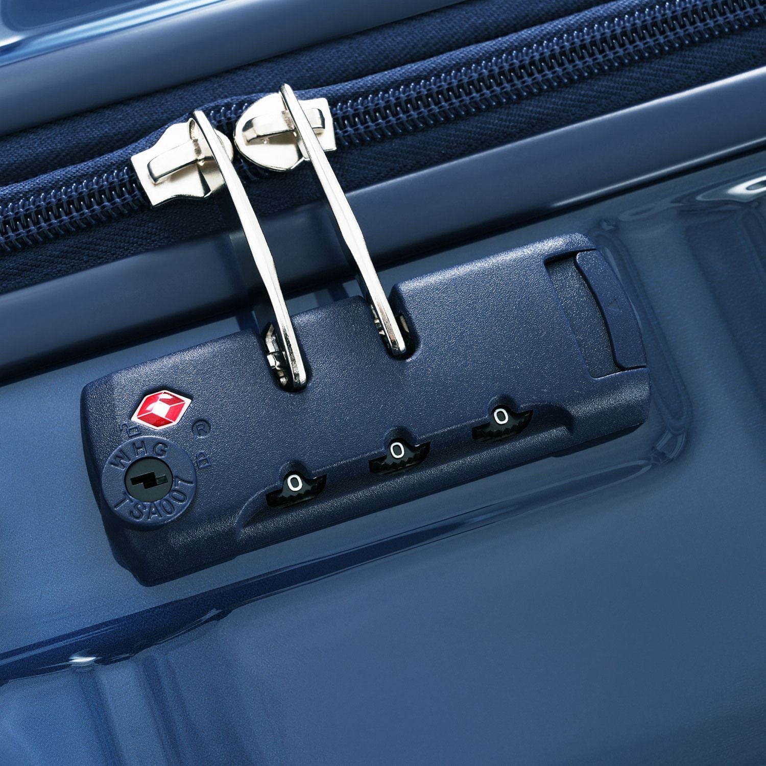 Luggage Set of 3, 20-inch with USB Port, Airline Certified Carry-on Luggage , ABS+PC Hard Shell Luggage with Spinner Wheels, Gradient Blue New Era Fashion LLc