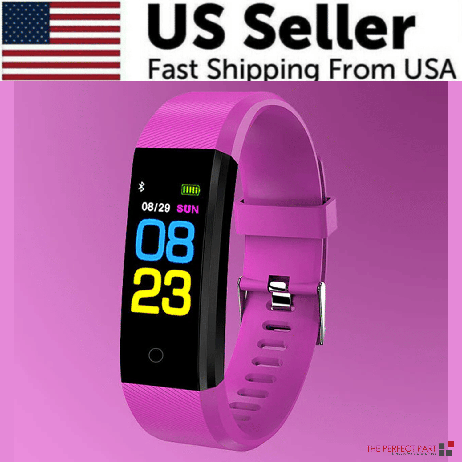 Fitness Smart Watch Activity Tracker Heart Rate For Women Men Oxygen BP Monitor New Era Fashion LLc