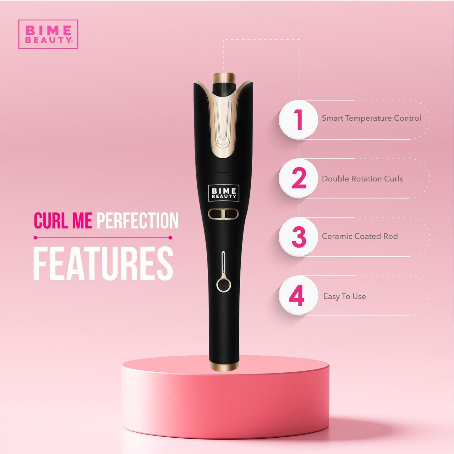 Curl Me Perfection Automatic Hair Curler New Era Fashion LLc