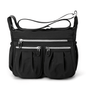 Crossbody Bag for Women, high density Nylon Shoulder Messenger Bag Trendy Pocketbooks, Waterproof and Multi-Pockets New Era Fashion LLc