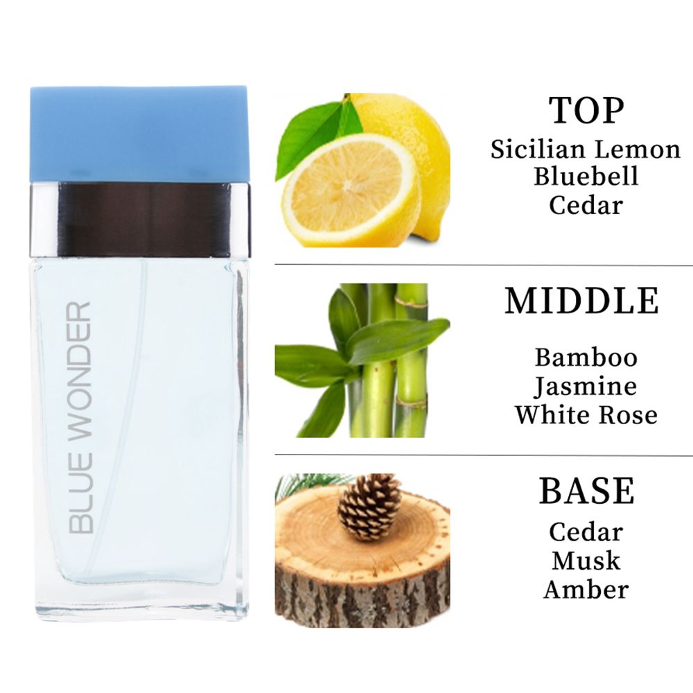 3, 4fl, oz Women'S Eau De Parfuma Spray, with Sicilian Lemon, Bluebell and Cedar, Perfect for Dating, Daily Life, Parties, Gift Giving , Gift Perfume | Elegant Perfume | Longlasting Fragrance New Era Fashion LLc