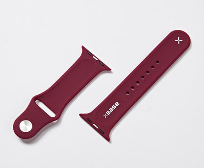 White Silicone Watch Band Made for Apple Watch - Large (42/44/45/49mm) New Era Fashion LLc