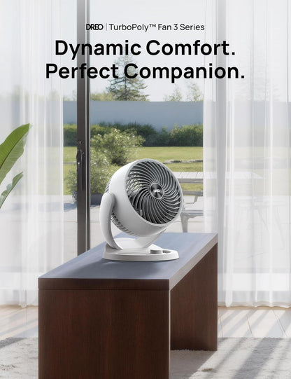Fan for Bedroom, 12 Inches, 70ft Powerful Airflow, 25db Quiet Table Air Circulator Fans for Whole Room, 120° Adjustable Tilt, 3 Speeds, Desktop Fan for Home, Office, Kitchen New Era Fashion LLc