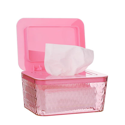 Wipes Dispenser, One-Handed Operation Wipe Holder for Baby & Adult, Seal-Designed Wipes Container for Bathroom Keep Diaper Wipes Fresh New Era Fashion LLc