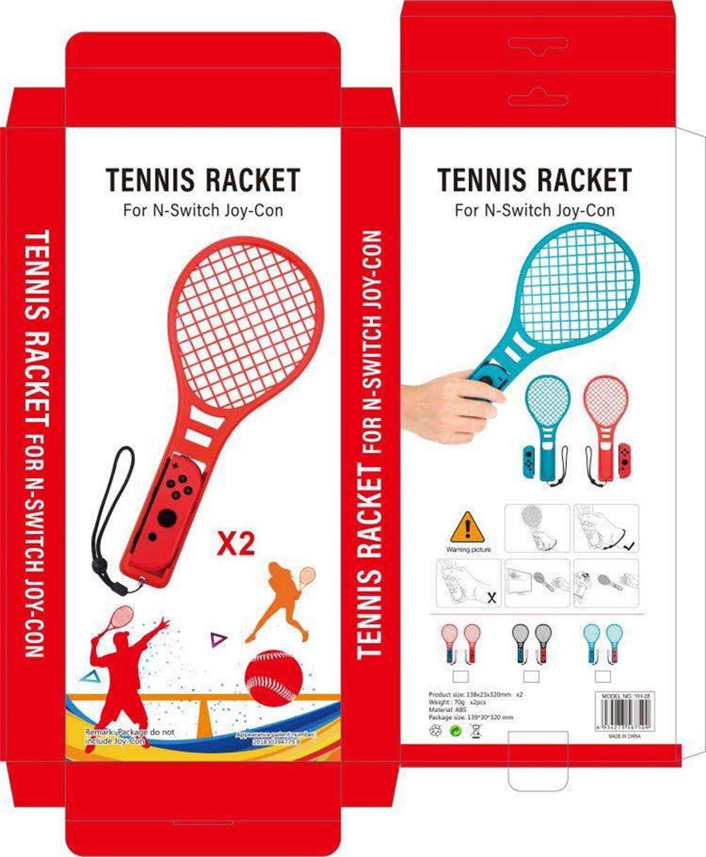 New switch Mario tennis racket NS game tennis racket Mario game grip tennis racket New Era Fashion LLc