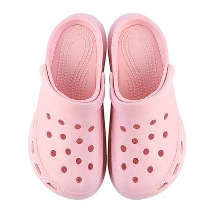 Beach summer thick soled hole shoes Baotou sandals Women's outdoor slope heel with accessories Garden shoes wholesale New Era Fashion LLc