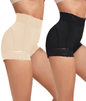 2 Pack Tummy Control Underwear for Women High Waisted Butt Lifting Panties Lace Breathable Comfortable Briefs New Era Fashion LLc