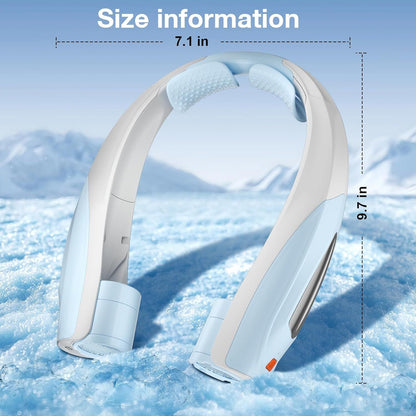 Neck Fan, 6 Speeds Adjustable Portable Personal Fan Rechargeable, Faster Cooling Wearable Fan, Ultra Quiet for Home, Office, Travel, Outdoor New Era Fashion LLc