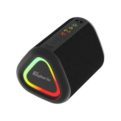 Cyboris S1 High Quality Portable Mini Waterproof Bluetooth Speaker, Wireless V5.4 Outdoor TWS Stereo Sporting Speakers 15W Loud Stereo Soundbox New Era Fashion LLc
