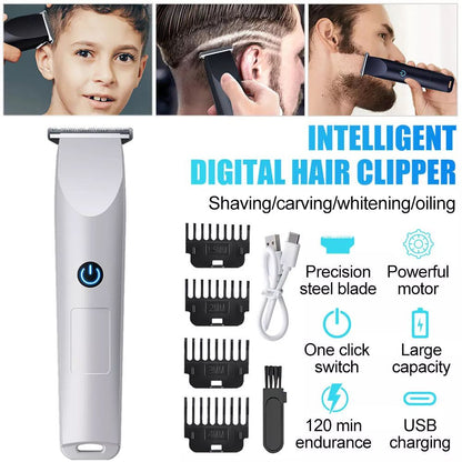 Professional Hair Clippers Trimmer Cutting Beard Cordless Barber Shaving Machine New Era Fashion LLc