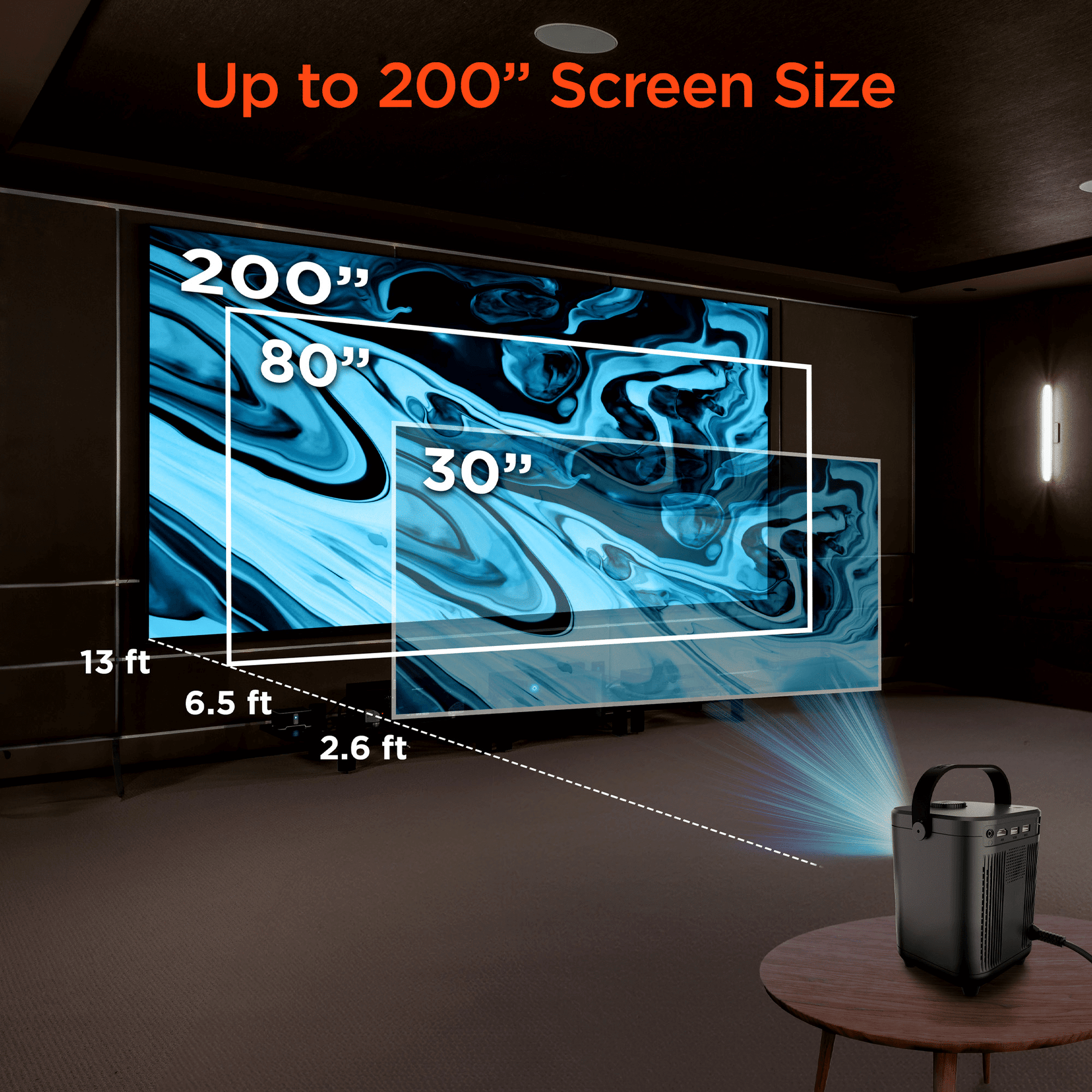HyperGear CineMini Portable Mini Projector New Era Fashion LLc