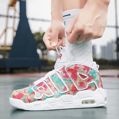 New men's and women's trend fashion personality basketball sneakers fashion match men's sneakers 5 colors New Era Fashion LLc
