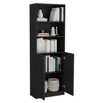 Isabella Black 3 Piece Living Room Set with 3 Bookcases New Era Fashion LLc