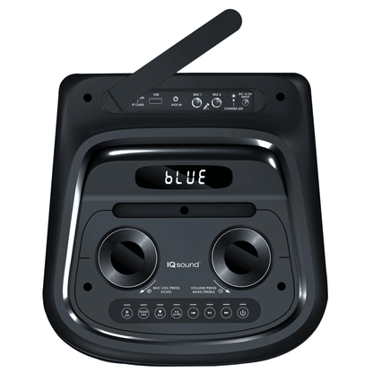 IQ Sound TorusFLEX 2x10-Inch Portable Bluetooth DJ Speaker New Era Fashion LLc