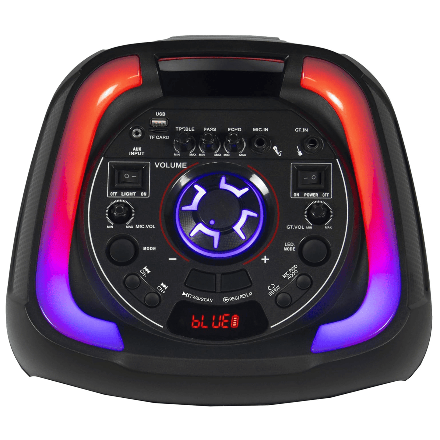 IQ Sound 2x12-Inch Portable Bluetooth Party Speaker New Era Fashion LLc