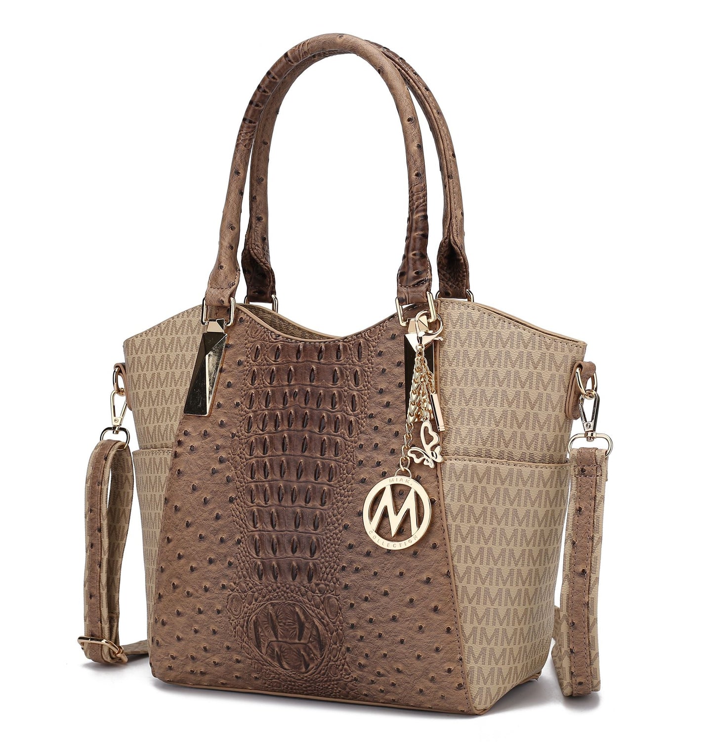 MKF Collection Kristal M Signature Tote Bag by Mia k New Era Fashion LLc