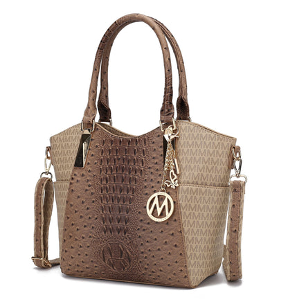 MKF Collection Kristal M Signature Tote Bag by Mia k New Era Fashion LLc