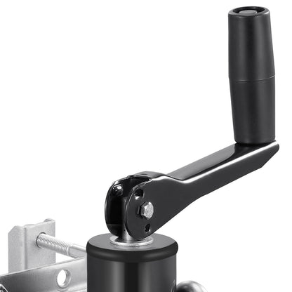 Trailer Jack, 2000 lbs Dynamic Load Capacity, Heavy Duty Swivel Bolt-on Trailer Jack, 10" Lift Trailer Jack Stand with Handle for RV Trailer, Horse Trailer, Utility Trailer, and Yacht Trailer New Era Fashion LLc