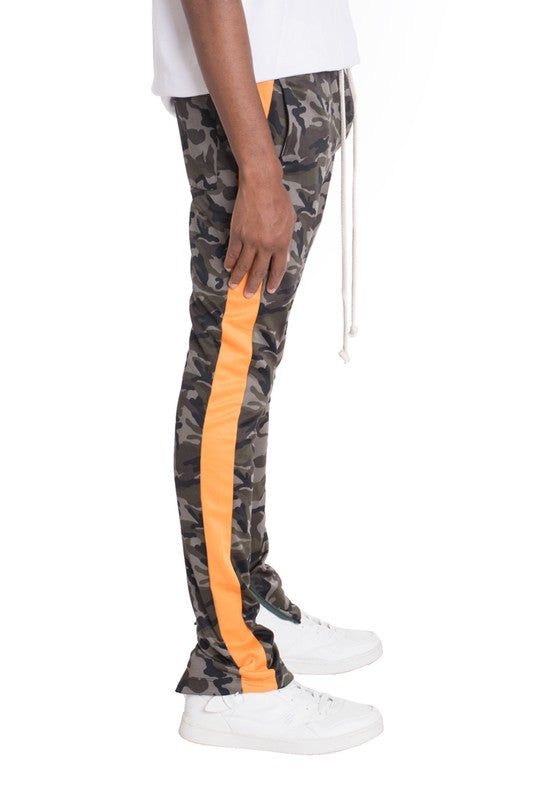 NEUTRAL BLACK CAMO TRACK PANTS New Era Fashion LLc