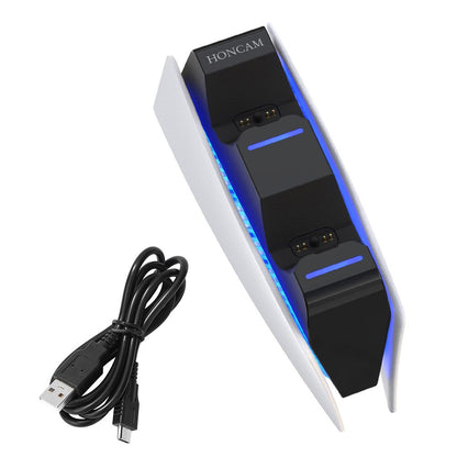 Dual Fast Charger for PS5 Wireless Controller USB Type-C Charging Cradle Dock Station for Sony PS5 Joystick Gamepad New New Era Fashion LLc