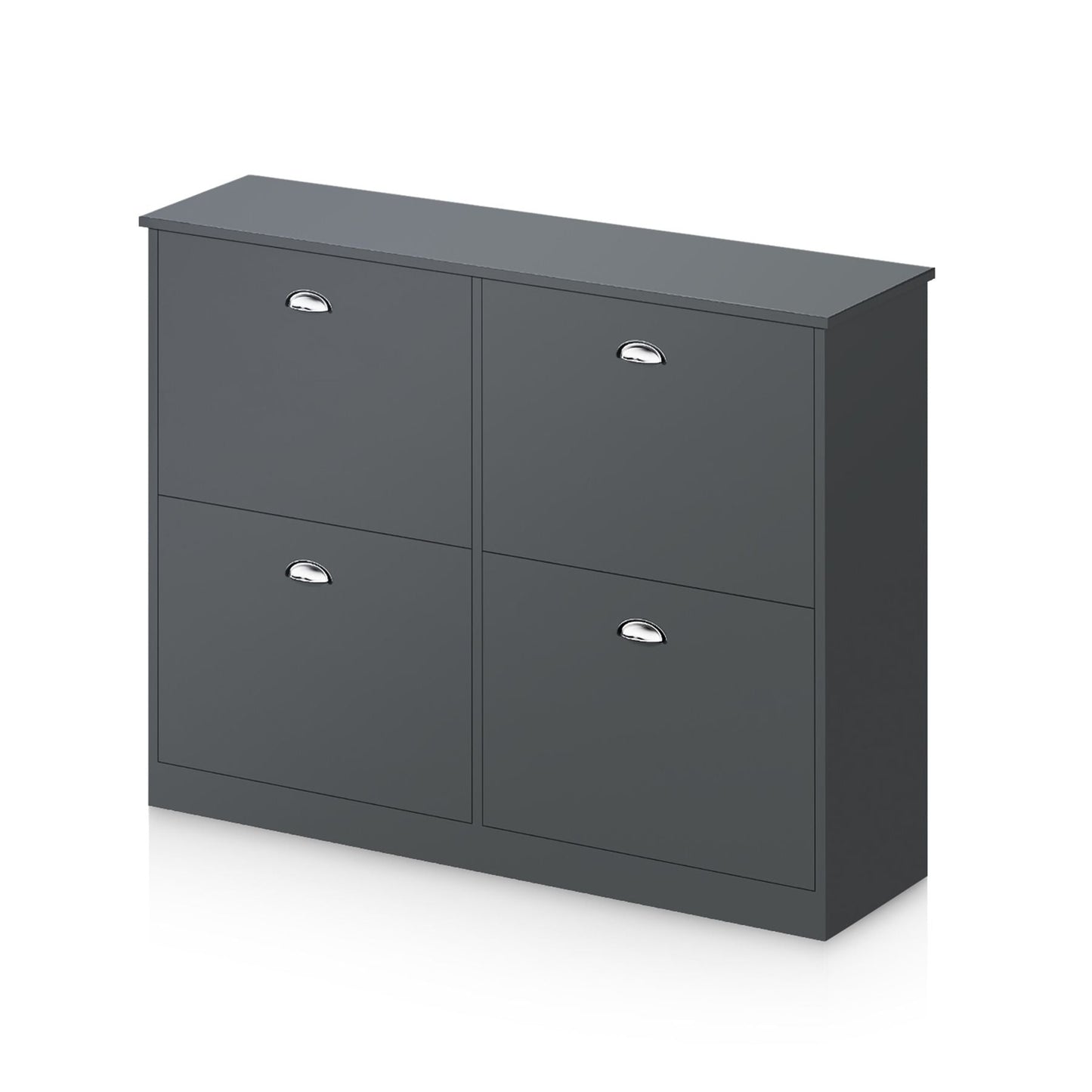 Shoe Cabinet,Hidden Slim Narrow Shoe Rack Cabinet with 4 Drawers for Entryway, Foyer,Hallway,Bedroom New Era Fashion LLc