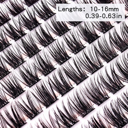 2026 Hottest New Product: False Eyelashes -  Azenlo Beginner's DIY Eyelash Extension Kit, 120 Clusters Of Large-capacity False Eyelashes, Includes Glue, Tweezers, and Complete Tool Set New Era Fashion LLc