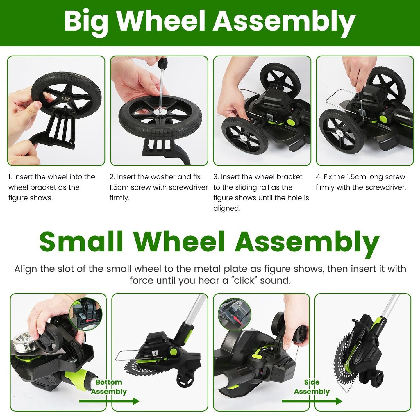 21V Electric Weed Edger Cordless String Trimmer Grass Mower Eater Bush Cutter with 16800RPM 2x 3000mAh Batteries 3.6-4.6FT Length 90° Rotatable Angle Saw Blade Steel Blade String Blade New Era Fashion LLc