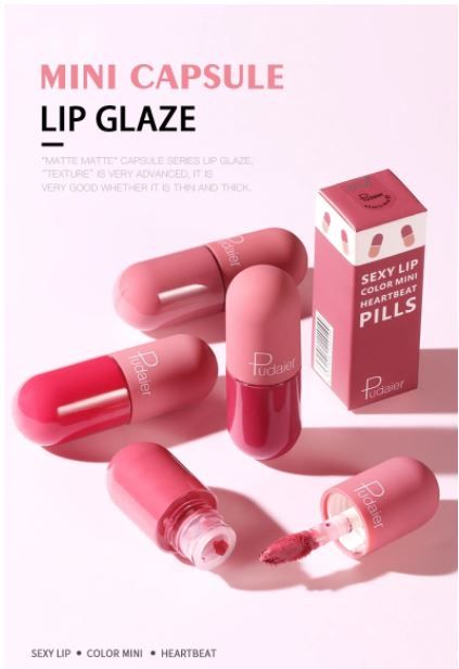 PUDAIER® Mini Capsule Matte Liquid Lipstick - Color #900 New Era Fashion LLc