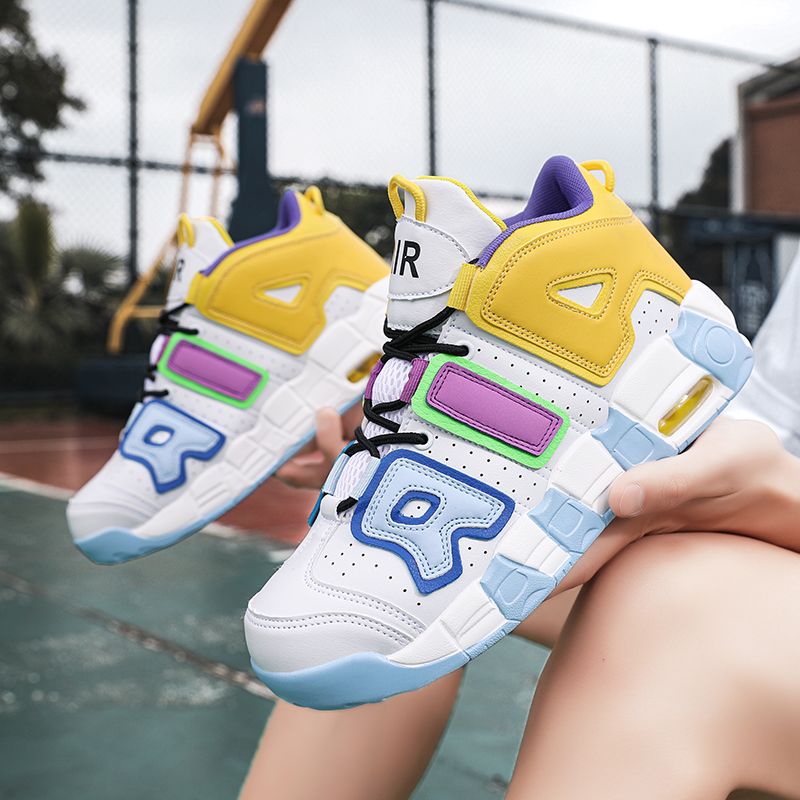New men's and women's trend fashion personality basketball sneakers fashion match men's sneakers 5 colors New Era Fashion LLc