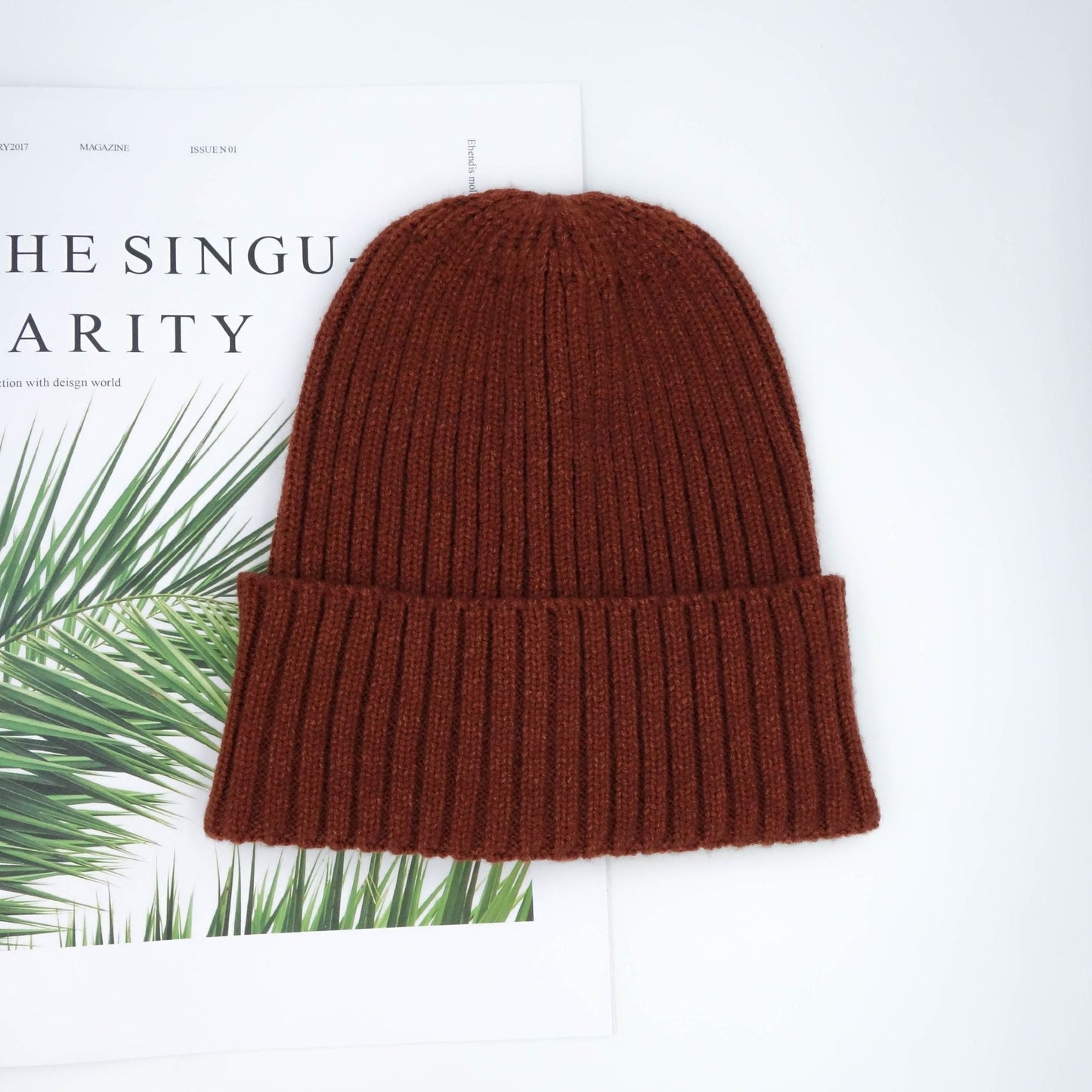 Rufous Solid Color Knitted Beanies Hat for Boys Girls New Era Fashion LLc