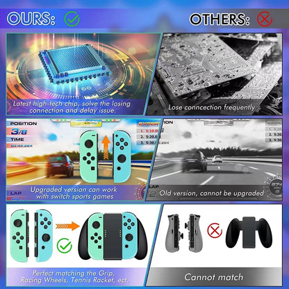 Wireless Switch Controller Joys Con Gamepad For Switch Control With Straps Dual Vibration Joysticks For Switch Joypad New Era Fashion LLc