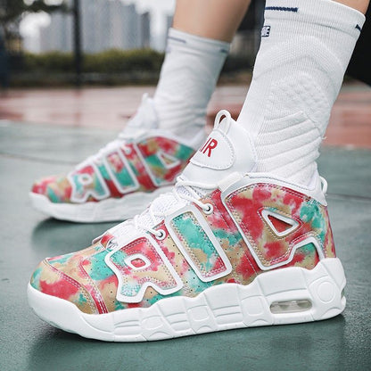 New men's and women's trend fashion personality basketball sneakers fashion match men's sneakers 5 colors New Era Fashion LLc