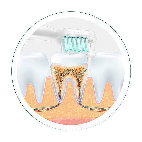 Ultrasonic Electro Toothbrush With Two Additional Brush Heads New Era Fashion LLc