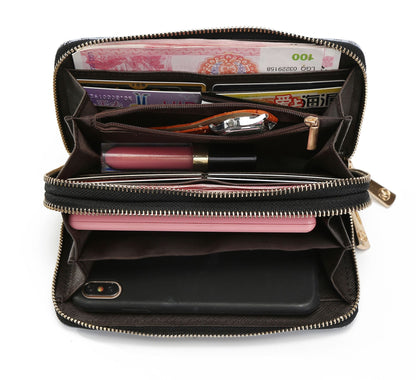 MKF Collection Hofstra M Signature Wallet Wristlet by Mia k New Era Fashion LLc