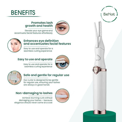 Rejuvenating Electric Eyelash Curler for Stunning, Long-Lasting Lash Volume New Era Fashion LLc