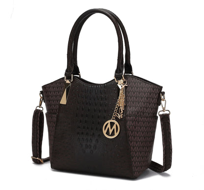 MKF Collection Kristal M Signature Tote Bag by Mia k New Era Fashion LLc