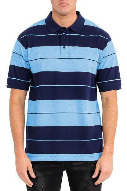 Old School Pique Polo Shirt New Era Fashion LLc