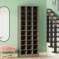 Freestanding Shoe Cabinet, Wooden Shoe Storage Rack with 30 Cubbies New Era Fashion LLc