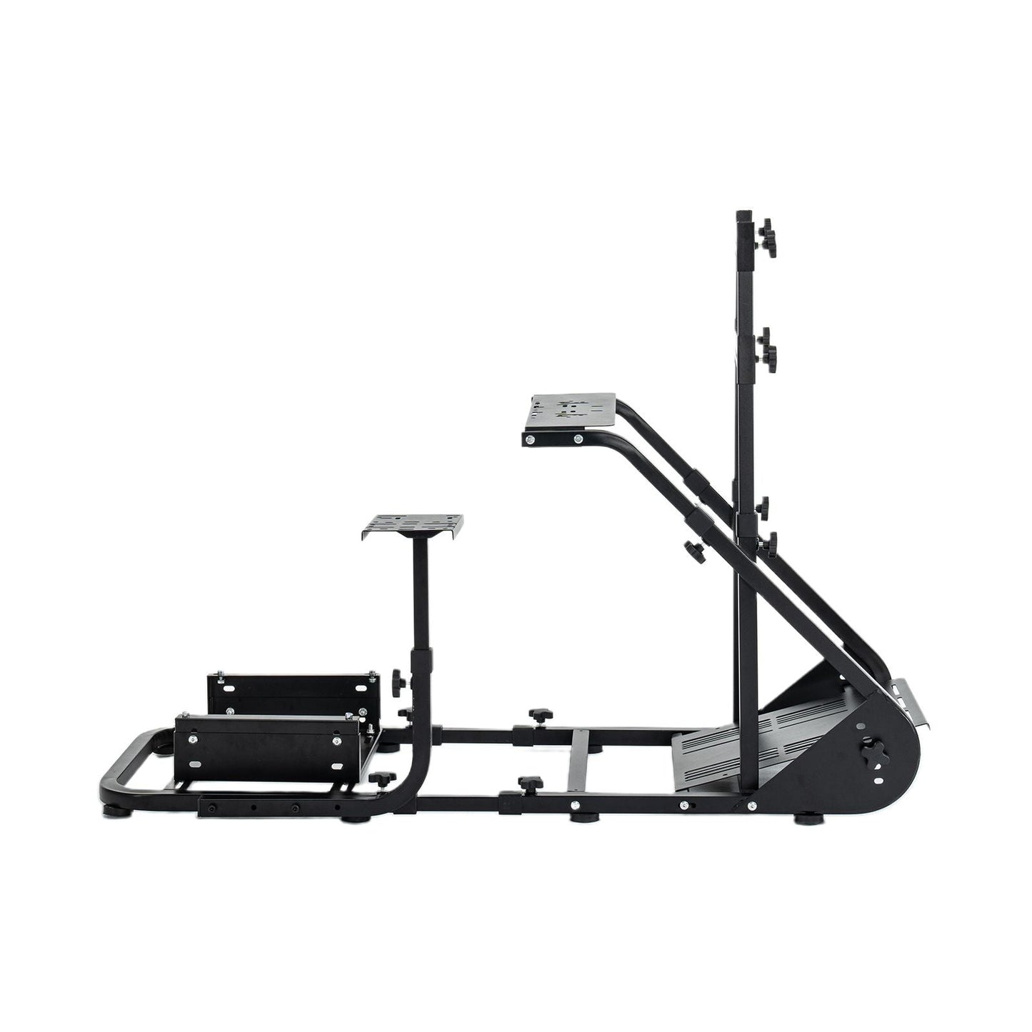 Enhanced and stable racing wheel cockpit, compatible with Fanatec, PXN, Thrustmaster, and Logitech adjustable driving simulators, excluding handbrake, pedals, and monitor -No self pick up New Era Fashion LLc