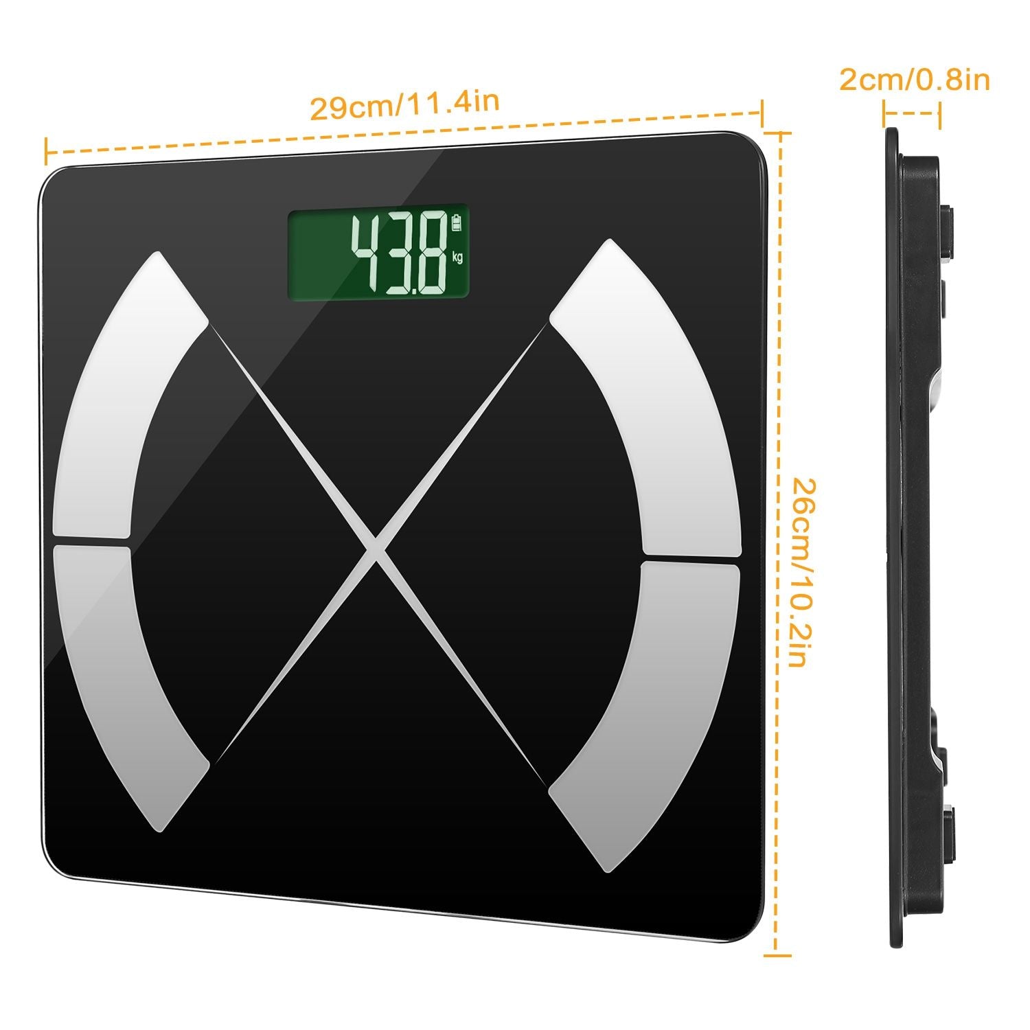 Smart Body Composition Scale Fat Monitor Digital APP Scale BMI Health Analyzer New Era Fashion LLc