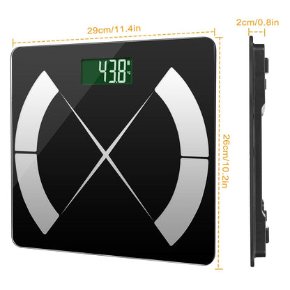 Smart Body Composition Scale Fat Monitor Digital APP Scale BMI Health Analyzer New Era Fashion LLc